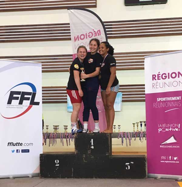 Silbermedaille für Laetitia Muespach in La Réunion - SATUS - Schweizer Arbeiter-, Turn- und Sportverband